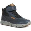 Geox Bambino J Flexyper Boy E Stivaletti Bambini e ragazzi, Blu (Navy), 32 EU