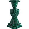 BEVILACQUA CANDELABRO CERONE, 30 CM VERDE RAMINA