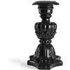 BEVILACQUA CANDELABRO CERONE, 30 CM NERO