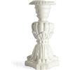 BEVILACQUA CANDELABRO CERONE, 30 CM BIANCO