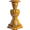 BEVILACQUA CANDELABRO CERONE, 30 CM GIALLO MIELE