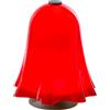 VENINI LAMPADA FANTASMINO, H 18 CM, 847.60 ROSSO