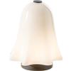 VENINI LAMPADA FANTASMINO, H 18 CM, 847.60 BIANCO LATTIMO