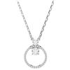 SWAROVSKI PENDENTE CONSTELLA, PAVE , TAGLIO TONDO PLACCATO RODIO
