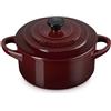 LE CREUSET MINI COCOTTE 10 CM, GRES VETRIFICATO ROSSO RHONE