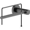 NOBILI RUBINETTERIA Nobili Rubinetterie Accessori - Porta rotolo a parete grafite - ACPL30/SX