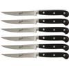 BERKEL SET 6 COLTELLI LAMA LISCIA, ADHOC NERO
