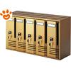 Alubox blocchiere cubo bronzo -c5