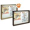 Alubox bacheche porta avvisi ghisa 40x55x5 bc/2