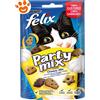 Purina Cat Felix Party Mix Cheezy con Cheddar, Gouda e Edamer - Confezione da 60 Gr