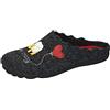 Manitu 320089-01, Ciabatte Donna, Nero, 44 EU