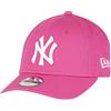 New Era York Yankees Kids 9forty Adjustable MLB League Pink/White - Child