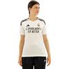 Adidas Real Madrid 24/25 Home Woman Short Sleeve T-shirt Bianco L