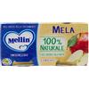 Mellin Omogeneizzato Frutta Gusto Mela Offerta 12 Vasetti da 80 gr