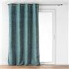 Douceur d'Intérieur Verra Tenda con Occhielli, 140 x 260 cm, Velluto Goffrato, Verde Salvia