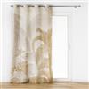 Douceur d'Intérieur Baobab Tenda con Occhielli, 140 x 260 cm, Cotone e Poliestere Stampato