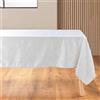 Douceur d'Intérieur Flocons Tovaglia Rettangolare, 140 x 300 cm, Jacquard, Bianco