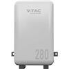 V-TAC Batteria accumulo 14.33kWh IP65 da esterno LiFePO4 BMS Integrato Inverter Fotovoltaico CEI 0-21 51.2V 280Ah - 11525