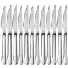 Menax - Coltello Carne - Coltelli da Bistecca - Coltelli Acciaio Inox - Coltello da Bistecca in Acciaio Inox - Coltelli da Tavola - Set di 12