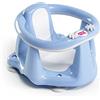 OKBABY Flipper Evolution Seggiolino da Bagno Anello con Seduta in Gomma Antiscivolo per il Bagnetto del Neonato, 6-15 Mesi (13 kg), Azzurro