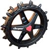 Clicgear Ruote Clicgear 3.5/4.0 Hedgehog - confezione da 3 + copricerchi Clicgear Longridge CGWC01 Clicgear per carrello da golf Clicgear, neri, grandi