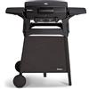 Enders Urban Trolley Barbecue portatile, Bbq a gas con 2 Bruciatori in Acciaio Inox, Piccolo, Multifunzione, Griglia a gas da esterno, Grill a Gas con termometro integrato, 30 mbar #208033