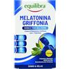 equilibra Integratori Alimentari, Melatonina + Griffonia, Integratore a Base di Melatonina e Griffonia, Contribuisce a Ridurre il Tempo di Addormentamento, Favorisce il Rilassamento, 60 Compresse