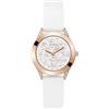 GUESS Orologio Analogico al Quarzo Donna con Cinturino in Silicone GW0381L3