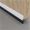Stormguard Paraspifferi Sottoporta a Spazzola con Sistema di Fissaggio Nascosto, PVC, Bianco