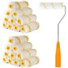 ChAusa 20 Pezzi Rullo per Dipingere Muri Riutilizzabil, 10cm Rullino Pittur