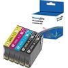 OG Teng 5X 603XL Cartucce di Ricambio 603XL compatibili per EP 603 Cartucce di Inchiostro Multipack Funziona con Epson XP-3100 XP-4100 XP-2100 XP-2105 XP-3105 XP-4105, WF-2810 2830 2835 2850