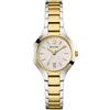 Bulova Delle donne cinturino quadrante rotondo due toni 98L217