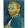 My Custom Style Stampa su Tela Canvas cartonata #Arte-Autoritratto, Van Gogh# quadretto 25x30cm