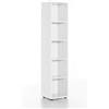 Schildmeyer Möbelpartner 149078 - Libreria, altezza 182 cm, bianco