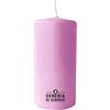 Cereria Di Giorgio - Candela Cero - Diametro 7 cm Altezza 15 cm - Colore Rosa polvere - Durata 85 ore