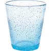 Villa d'Este Home Tivoli Set 6 Bicchiere acqua azzurro 330 ml, in pasta di vetro soffiato, Cancun Satin