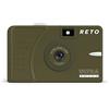 RETO Ultra Wide & Slim 35 mm Riutilizzabile Fotocamera (Olive)