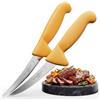 Schwertkrone Coltello da macellaio - Set Solingen Germania/Attrezzatura da macellaio Coltello da disossare Lama lucida (coltello da disossare in 2 pezzi)