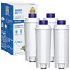 GOLDEN ICEPURE Filtro Acqua per Macchine da Caffè Compatibile Con De'Longhi DLSC002/SER3017 & 5513292811, Compatibile con De Longhi/ECAM/ESAM/ETAM/BCO, Serie EC, 4 pezzi