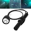 SecurityIng® 3000LM 150M Immersione Subacquea Torcia, 3 LED Fotografia Video Torcia per Immersioni Professionali/Cave Diving/Fotografia Subacquea (Batterie Non Incluse) (1.2)