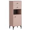 Schildmeyer Highboard Smash, materiale in legno, albicocca, 40,3 x 33,05 x 114,4 cm (L x P x A)