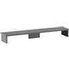 Schildmeyer Smash, supporto per schermo, in legno, antracite, 110 x 20 x 12,7 cm