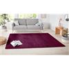 Hanse Home Nasty, tappeto a pelo corto, in tinta unita, per camera da letto, camera dei bambini, in tinta unita, 2 x 70 x 140 cm, 1 x 70 x 240 cm