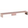 Schildmeyer Smash, supporto per schermo, in legno, albicocca, 110 x 20 x 12,7 cm