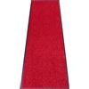 HANSE Home Wash & Clean Zerbino per interni ed esterni, 90 x 150 cm, lavabile e resistente alle intemperie, antiscivolo per ingresso e esterni, colore bordeaux