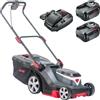 AL-KO 38.2 Li Comfort - Tagliaerba a batteria - Taglio 38 cm - 2x 18V/4,0Ah