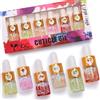 nbc BeautiLab Olio per cuticole, Set di 6 oli per cuticole con fiori Olio per cuticole per unghie con vitamina E Protettore per pelle danneggiata Unghia sottile, for Repaire Nail Cuticle Skin Damage