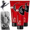 Ashopfun Crema da massaggio da uomo, forza energetica, XXXL, Vitality Boost, All Night Powerful Delay Lasting Performance, lubrificante, 3 pezzi, 50 ml (senza profumo, naturale, maschi adulti)