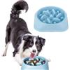 ZLXFT Ciotola per Cani Anti Ingozzamento,Ciotola per Cani,Ciotola per Alimentazione Lenta,Anti-scioglimento per Cani,Ciotola Cane per Lenta Assunzione,Slow-Eating Bowl per Cani e Gatti