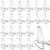 Acrylic 20 Pezzi Espositore Monete, 2,67inch Acrilico Supporto, Plastica Trasparente Supporto Cavalletto Acrilico in Supporto Display per Medaglie,Foto, cellulari, oggetti preziosi